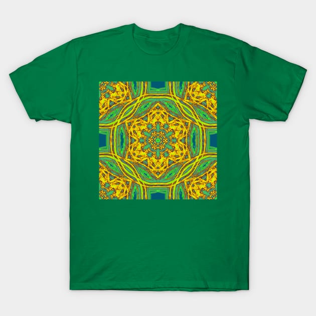 Signs of spring fractal kaleidoscopes T-Shirt by hereswendy